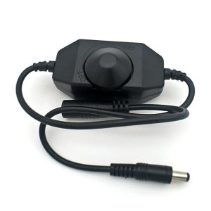 LED DIMMER 9-24V SWITCH - BLACK (2A)