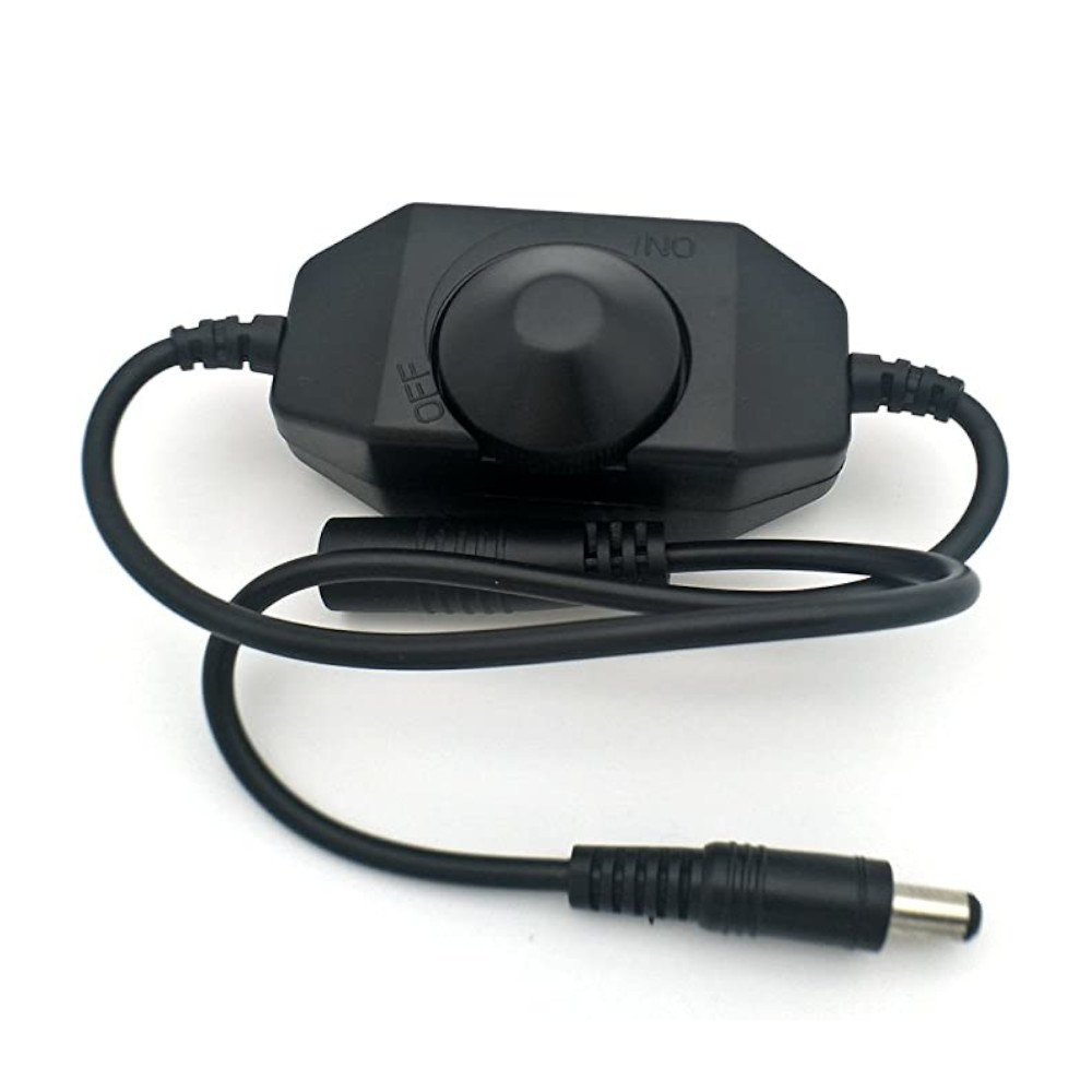 LED DIMMER 9-24V SWITCH - BLACK (2A)