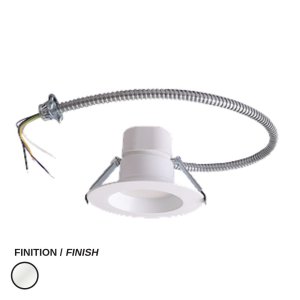 ROUND COMMERCIAL LED RECESSED - LCDL-CDR6-17W-MV-3CCT-WH