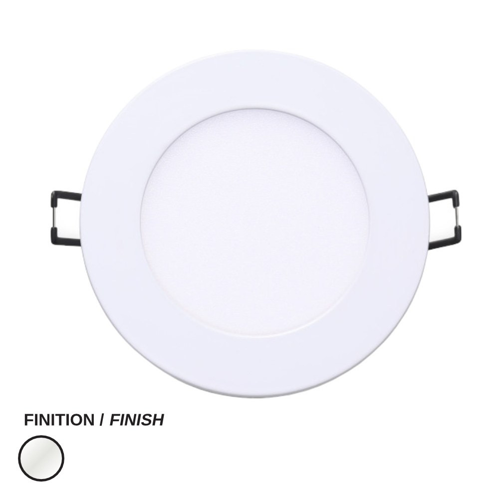 12/24V LED RECESSED 4'' DLF FLAT - 8W