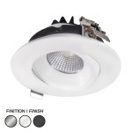 ENCASTRÉ LED 4" DLS-HP ROND - 15W - BLANC