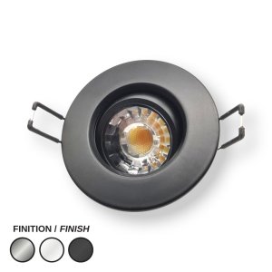 LED RECESSED 3" DLX ROUND - 8W
