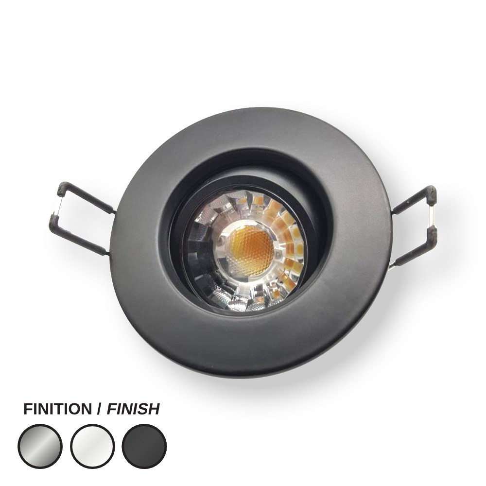 LED RECESSED 3" DLX ROUND - 8W