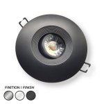 LED RECESSED 4" DLX ROUND - 8W