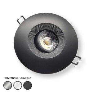 LED RECESSED 4" DLX ROUND - 8W