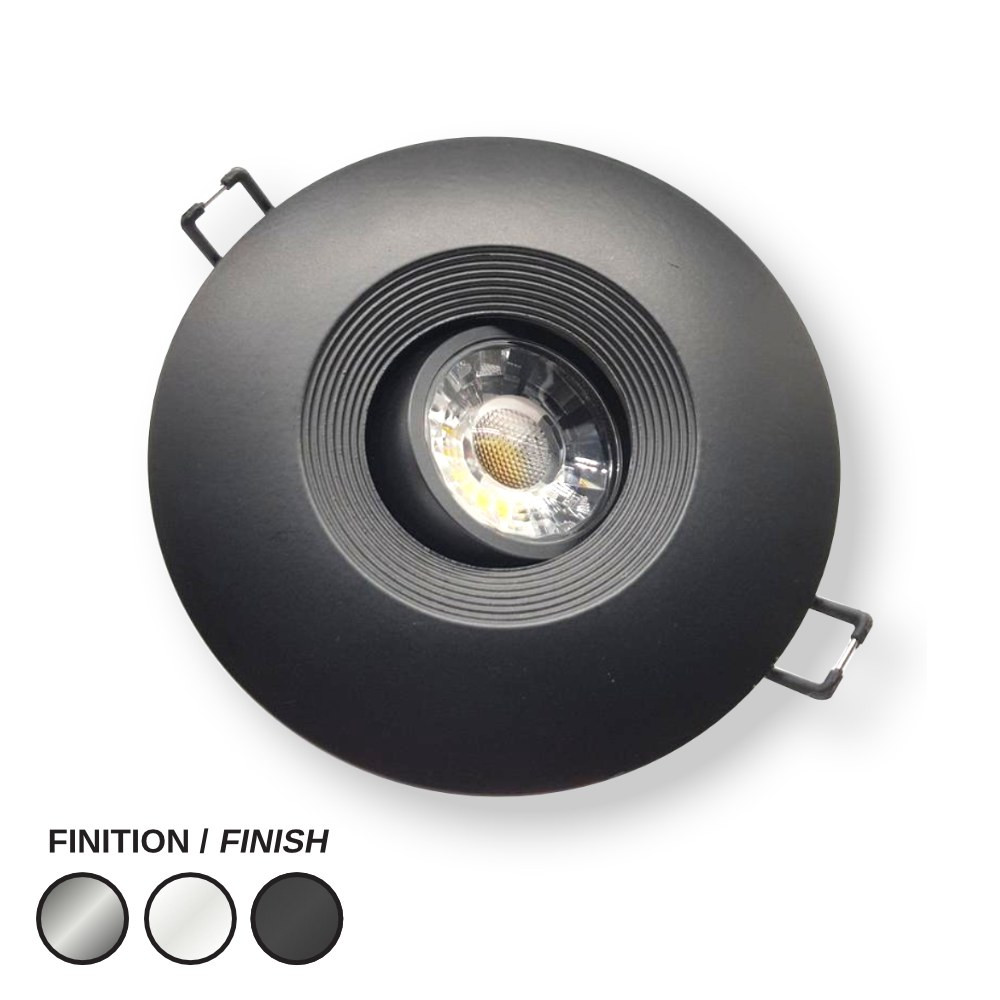 LED RECESSED 4" DLX ROUND - 8W