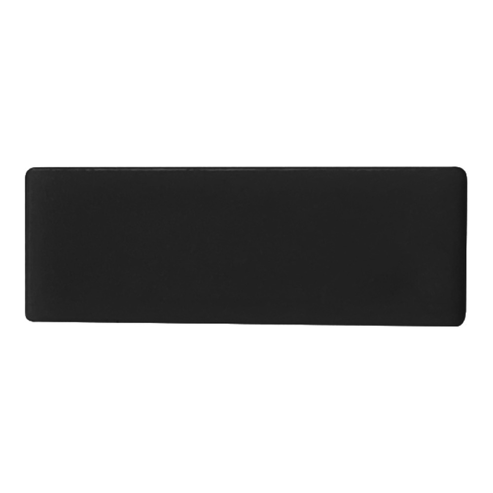 ENDCAP (1X) #84 FINISHING (STANDARD) – (WITHOUT HOLE) BLACK