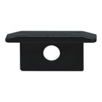 FINISHING END CAP #86 (BLACK - WITH HOLE) – 1 UNIT