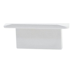 FINISHING END CAP #86 (WHITE - NO HOLE) – 1 UNIT