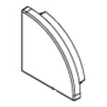 ENDCAP (1X) #90 FINISHING (STANDARD) – (WITHOUT HOLE)