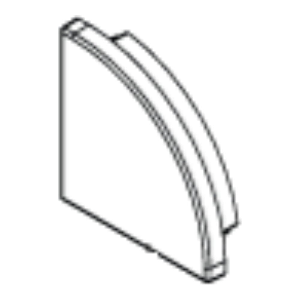 ENDCAP (1X) #90 FINISHING (STANDARD) – (WITHOUT HOLE)