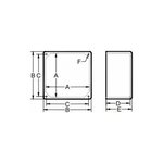 JUNCTION BOX RIGID PVC - LCJUNCBOX-PVC-12124