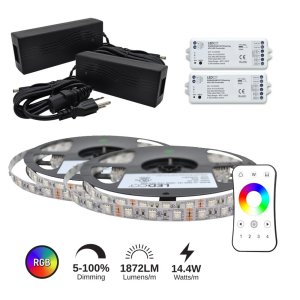 STARTER KIT – 15M RGBW LED STRIP (3000K)