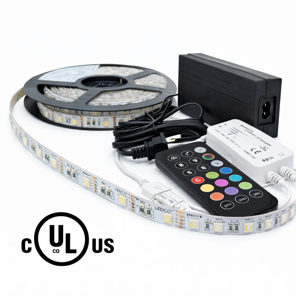 KIT DE DÉMARRAGE - 5M DE RUBAN LED RGB-W (30K)