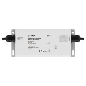 4 ZONE EXTERIOR CONTROLLER 20A UNIVERSAL LEDCO IP67