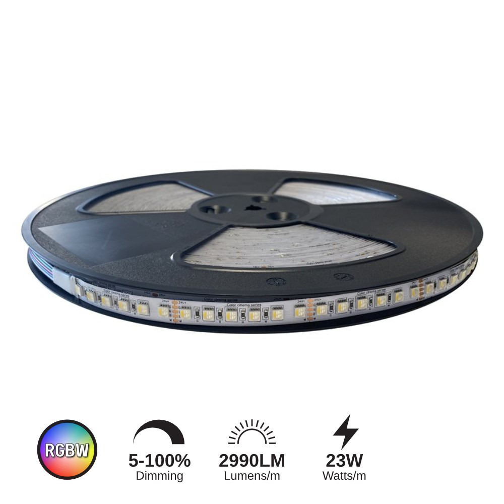 RUBAN LED 23W/M (RGBW) - 24 V - 4000K