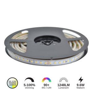 LED STRIP 9.6W/M 24V 48W 30K IP66