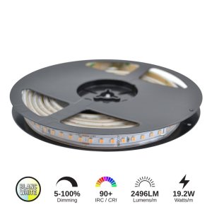 LED STRIP 19.2W/M - LCLS24V-96W-35K-IP66