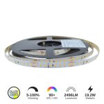 LED STRIP 24V 2538 19.2W/M 2304LM/M IP22 (40K)