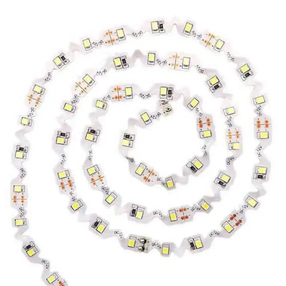 (BENDABLE) ZIG ZAG LED STRIP 9.6W/M