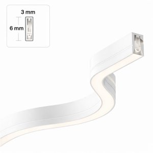 FLEX NEON - 3X6MM - 24V - 9.6W - 40K