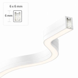 FLEX NEON - 6X6MM - 24V - 6W - 40K 30 METRES
