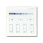 4 ZONE WALL CONTROLLER RF MILGT - WHITE (B1)