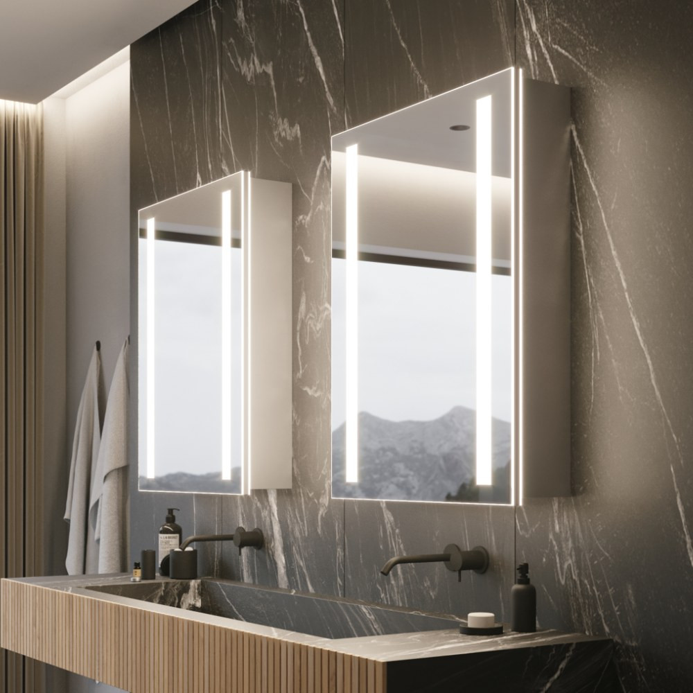 VERANO CABINET LED MIRROR - LCMIR-VER-C2432-60K