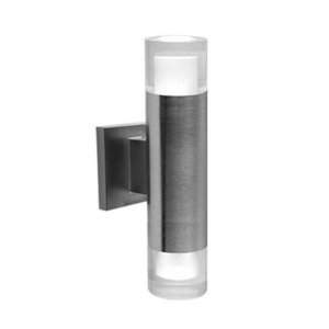 LUVIA OUTDOOR LED WALL LIGHT FIXTURE - LCMUR-LUVIA-SS-B