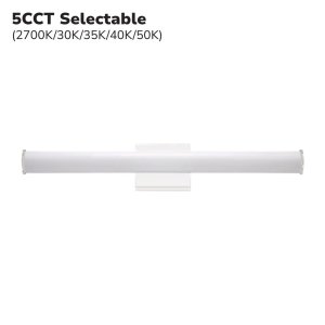 2' 5CCT ROUND BATHROOM LIGHT FIXTURE