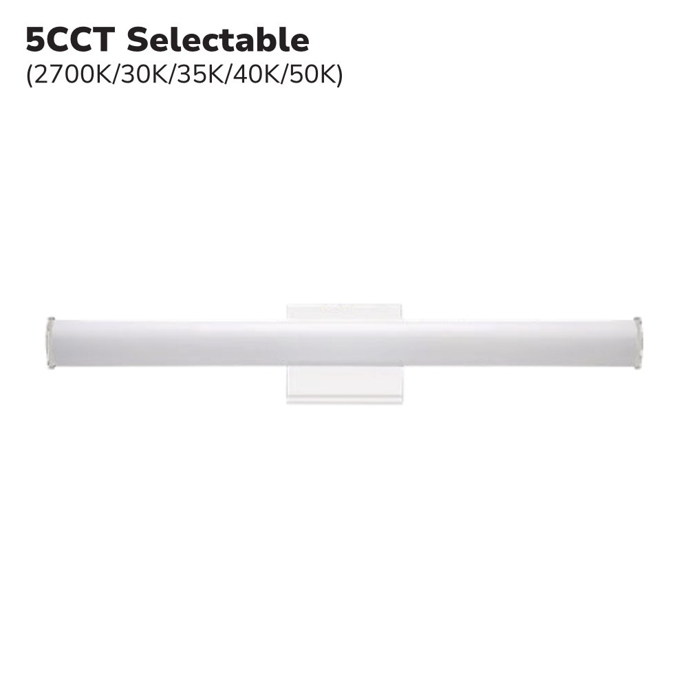 2' 5CCT ROUND BATHROOM LIGHT FIXTURE