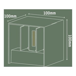 ADJUSTABLE OUTDOOR LED WALL LIGHT FIXTURE