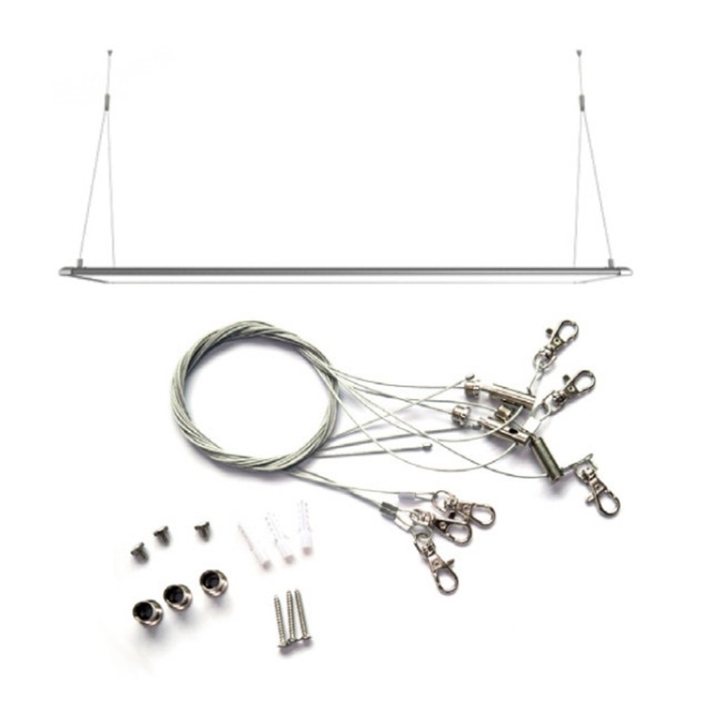 HANGING KIT FOR LED PANELS 1X4