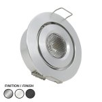 LED PUCK #200 - LCPK200-12V-40K-BS