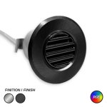 LED PUCK #2000 PERSIENNE - LCPK2000P-1W-RGB-BK