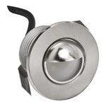 LED PUCK LIGHT #2000 SCOOP RGB BRUSHED NICKEL