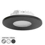LED PUCK 300 24V CCT BLACK - LEDCO