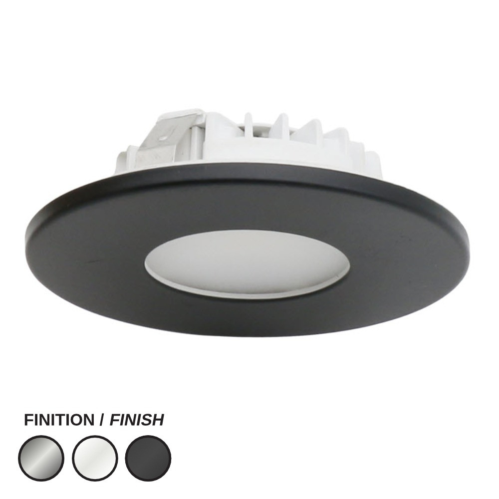 LED PUCK 300 24V CCT BLACK - LEDCO