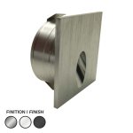 LED PUCK 600 SQUARE 24V 40K STAINLESS