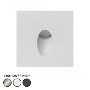 LED PUCK 600 SQUARE 24V 40K WHITE