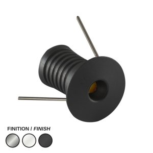 LED PUCK 800 24V 30K BLACK - LEDCO