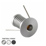 LED PUCK 800 24V 40K STAINLESS