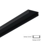LED ALUMINUM PROFILE #84 - LCPROF-84-8FT-BK