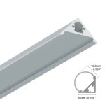 LED ALUMINUM PROFILE #90 - LCPROF-90-8FT-LENS-OPAQ