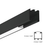 LED ALUMINUM PROFILE #94 - LCPROF-94-16FT-BK
