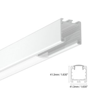 LED ALUMINUM PROFILE #94 - LCPROF-94-16FT-WH