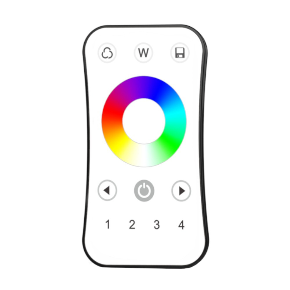 TÉLÉCOMMANDE 4 ZONES R8 SEULEMENT - RGB/RGBW LEDCO