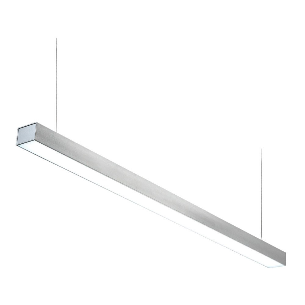 4' LINEAR SUSPENDED LUMINAIRE - LCSUSP-D-4FT-AL-40W-40K