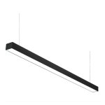 4' LINEAR SUSPENDED LUMINAIRE - LCSUSP-D-4FT-BK-40W-40K