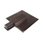 END CONNECTOR AND TRACK PLATE - LCTC-EXP-6111-SL